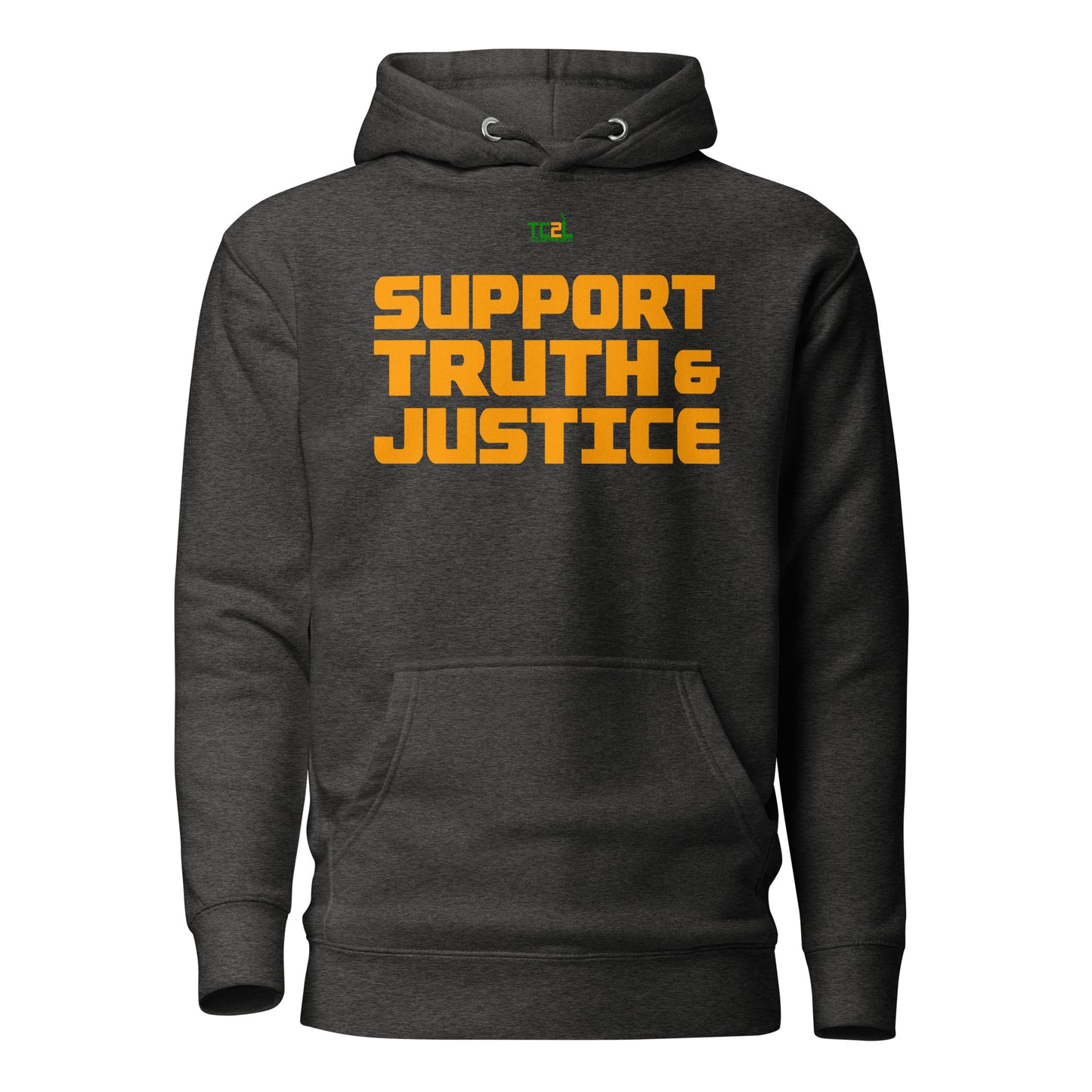 SUPPORT TRUTH & JUSTICE - ORANGE COLLECTION Unisex Hoodies