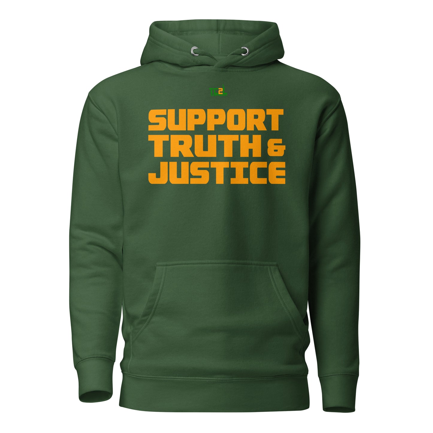 SUPPORT TRUTH & JUSTICE - ORANGE COLLECTION Unisex Hoodies
