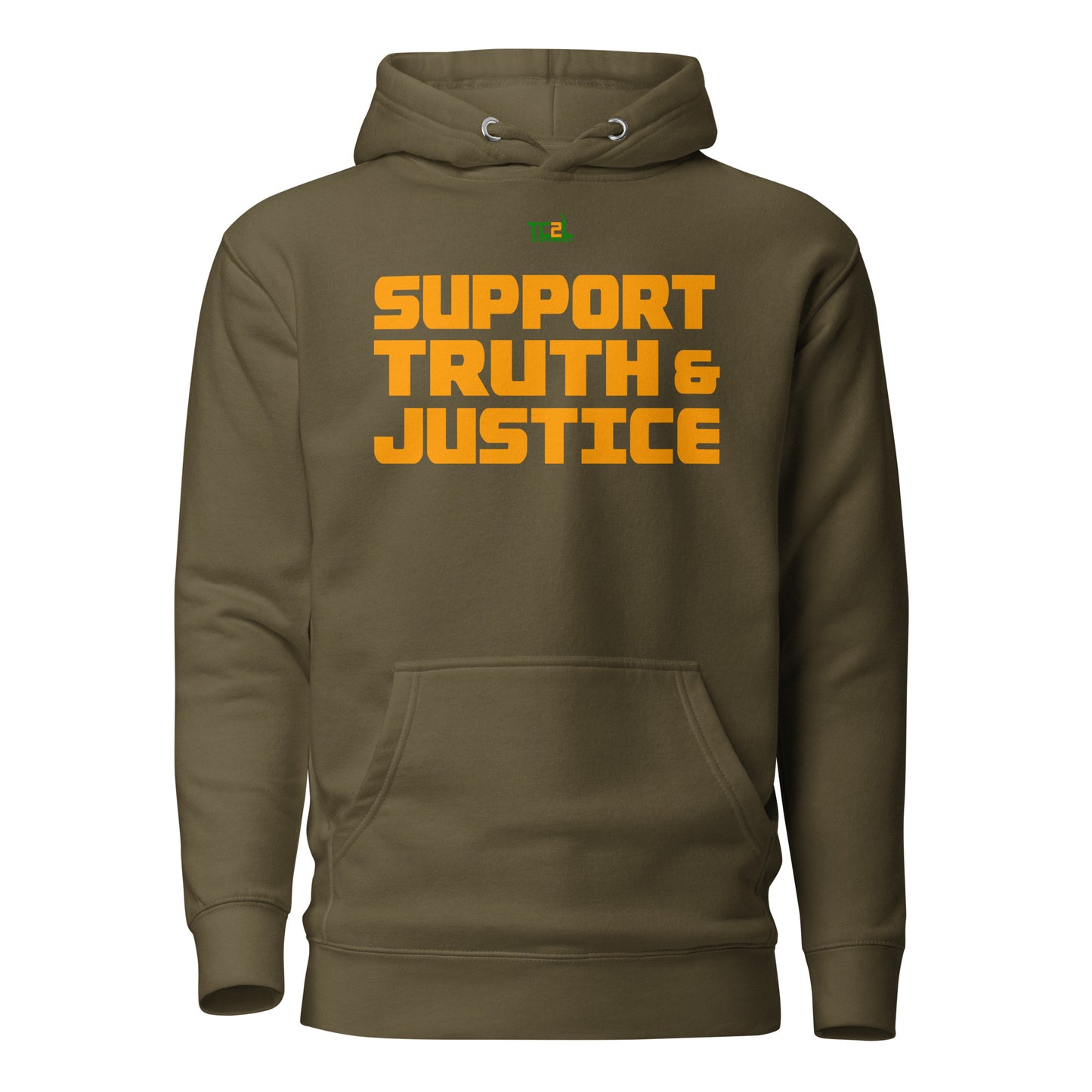 SUPPORT TRUTH & JUSTICE - ORANGE COLLECTION Unisex Hoodies