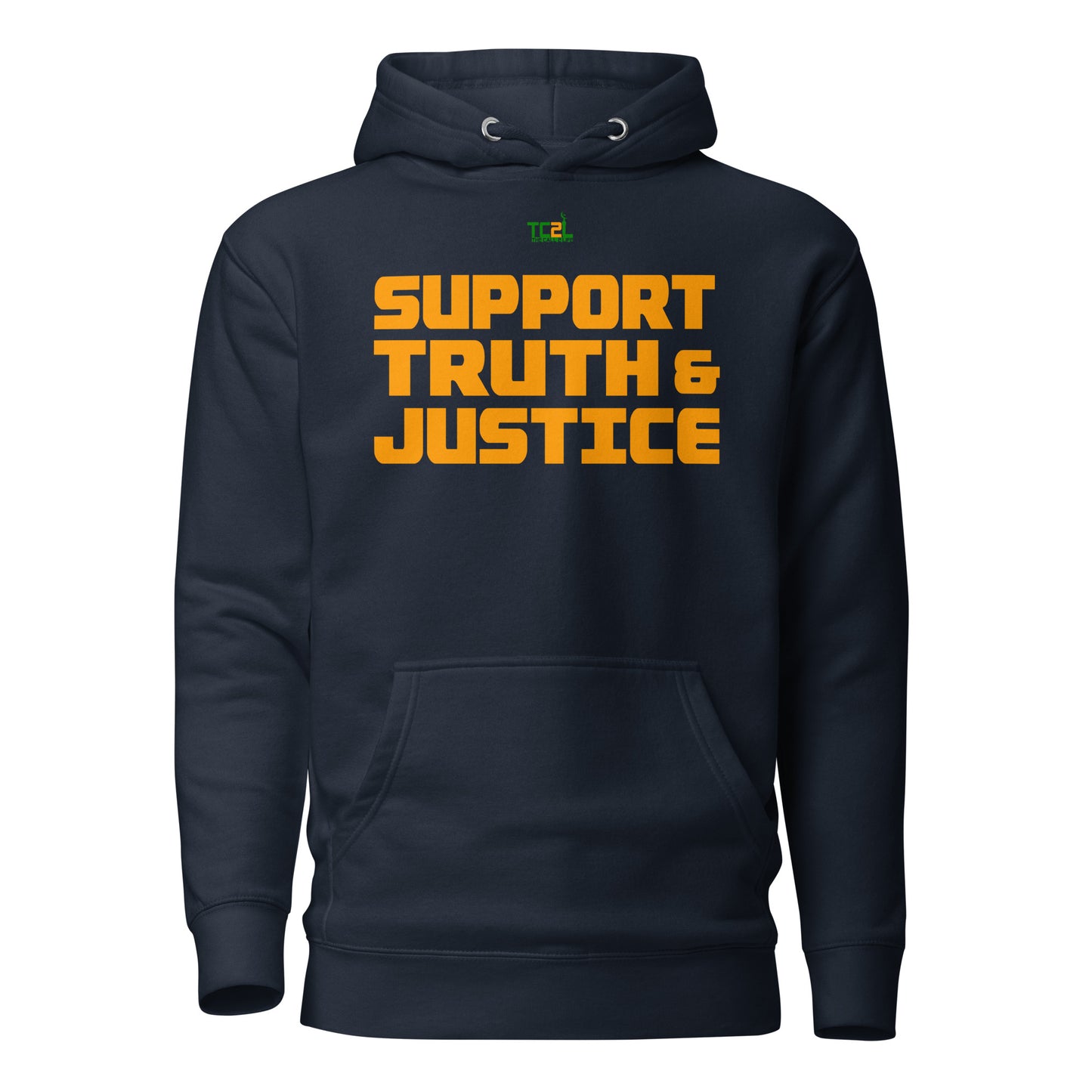 SUPPORT TRUTH & JUSTICE - ORANGE COLLECTION Unisex Hoodies