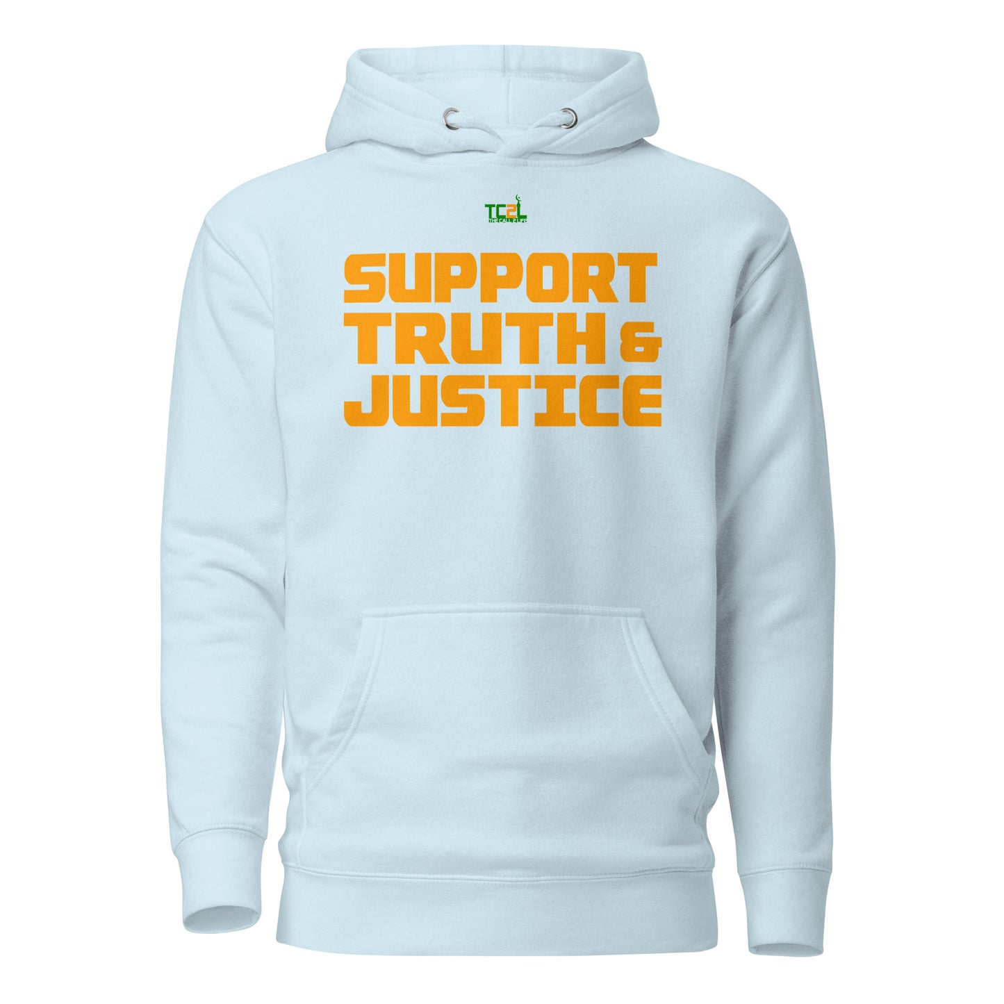 SUPPORT TRUTH & JUSTICE - ORANGE COLLECTION Unisex Hoodies