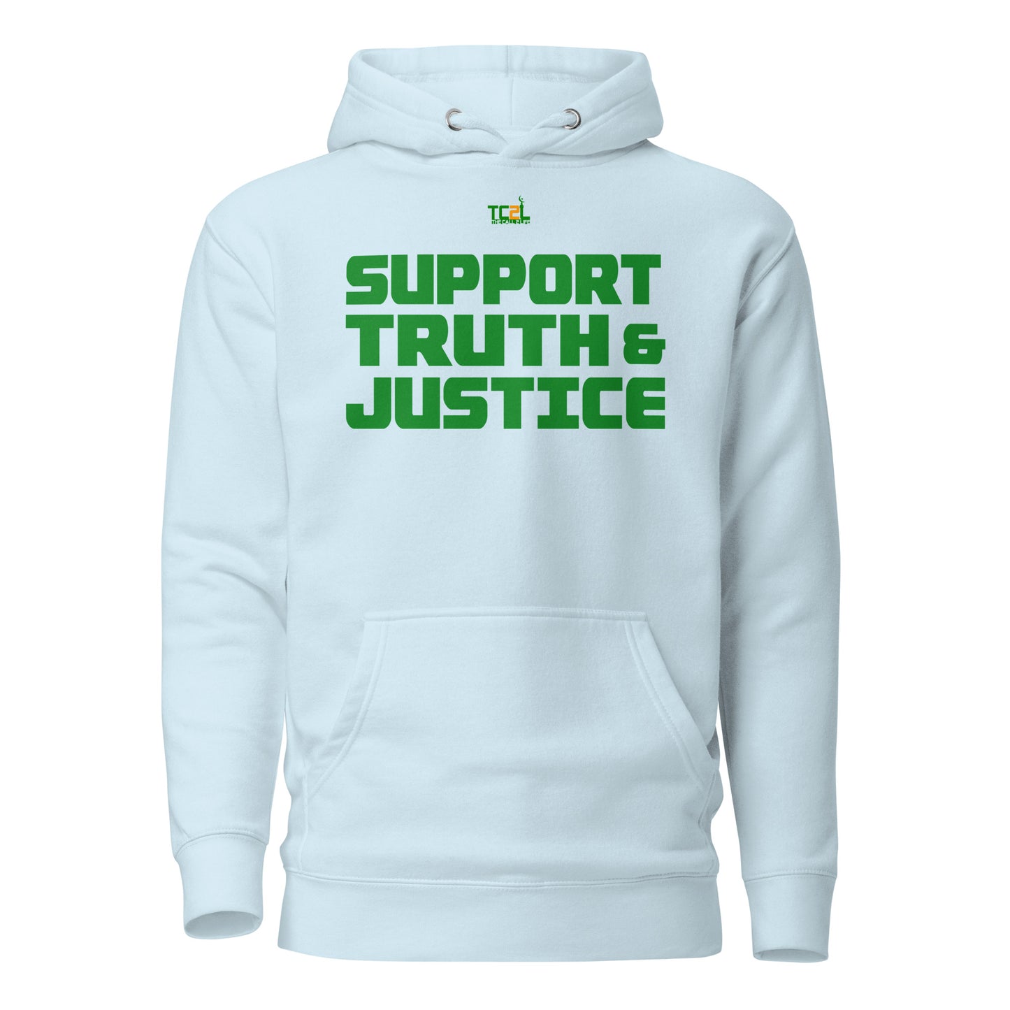 SUPPORT TRUTH & JUSTICE - GREEN COLLECTION Unisex Hoodies
