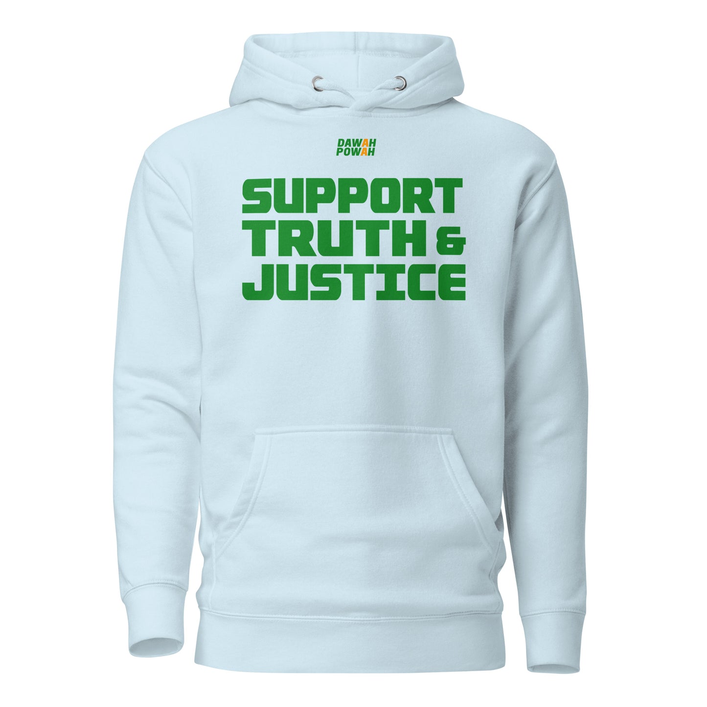 SUPPORT TRUTH & JUSTICE - GREEN COLLECTION Unisex Hoodies