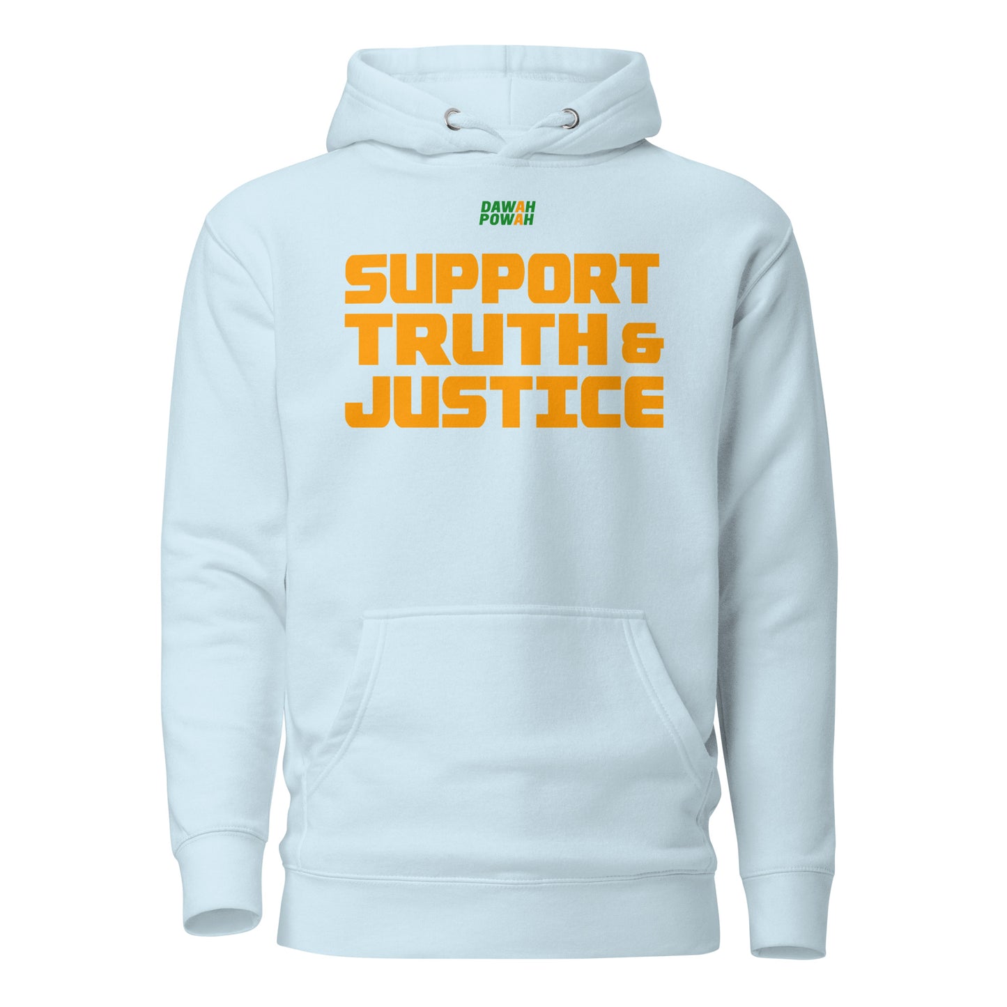 SUPPORT TRUTH & JUSTICE - ORANGE COLLECTION Unisex Hoodies