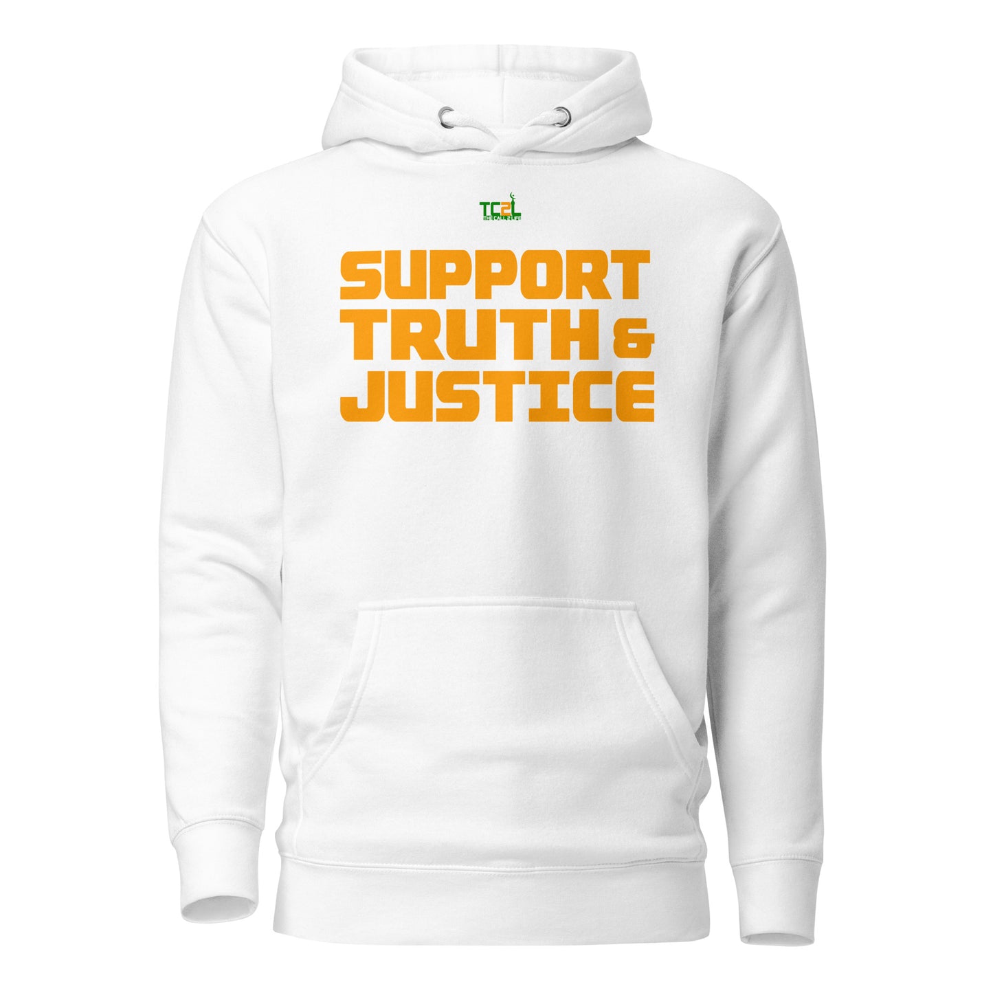 SUPPORT TRUTH & JUSTICE - ORANGE COLLECTION Unisex Hoodies