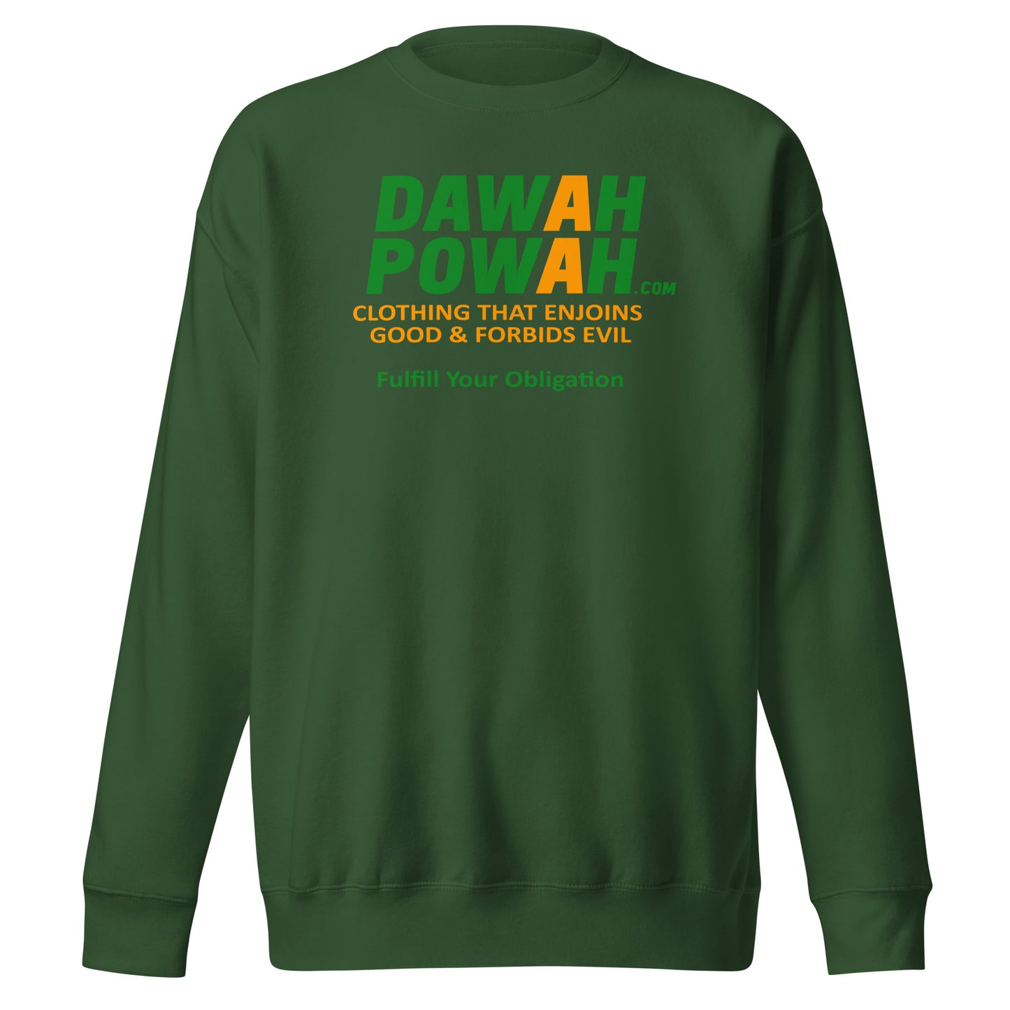 DAWAH POWAH DECAL & TAG COLLECTION Unisex Premium Sweatshirts