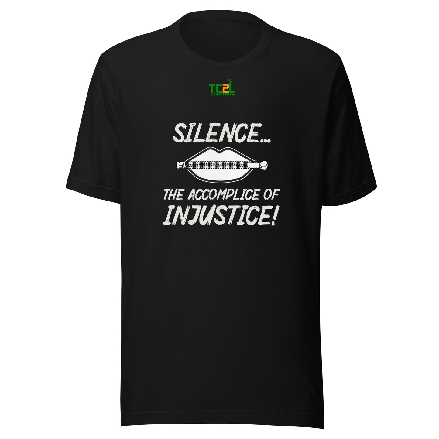 SILENCE... Unisex t-shirt