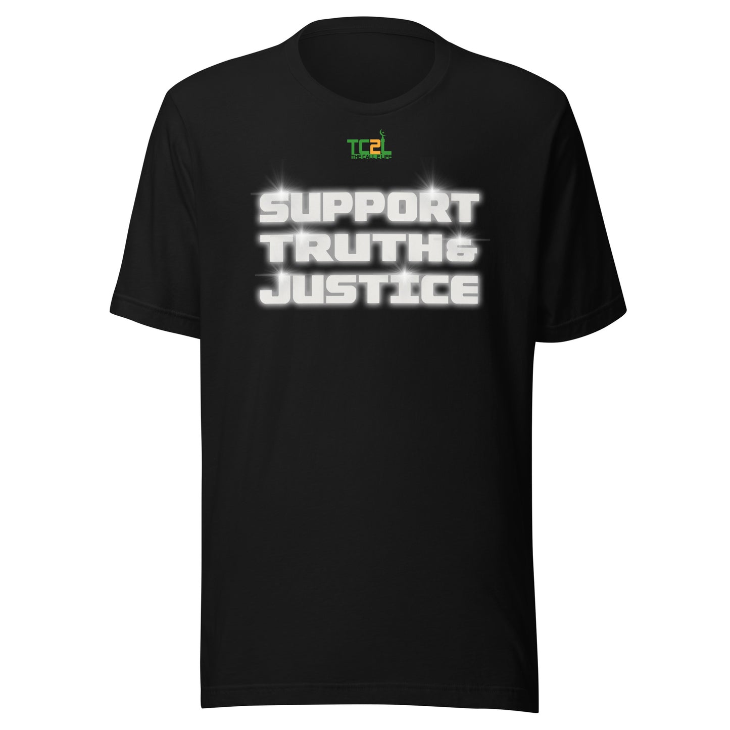 SUPPORT TRUTH & JUSTICE - SHINE COLLECTION Unisex t-shirts