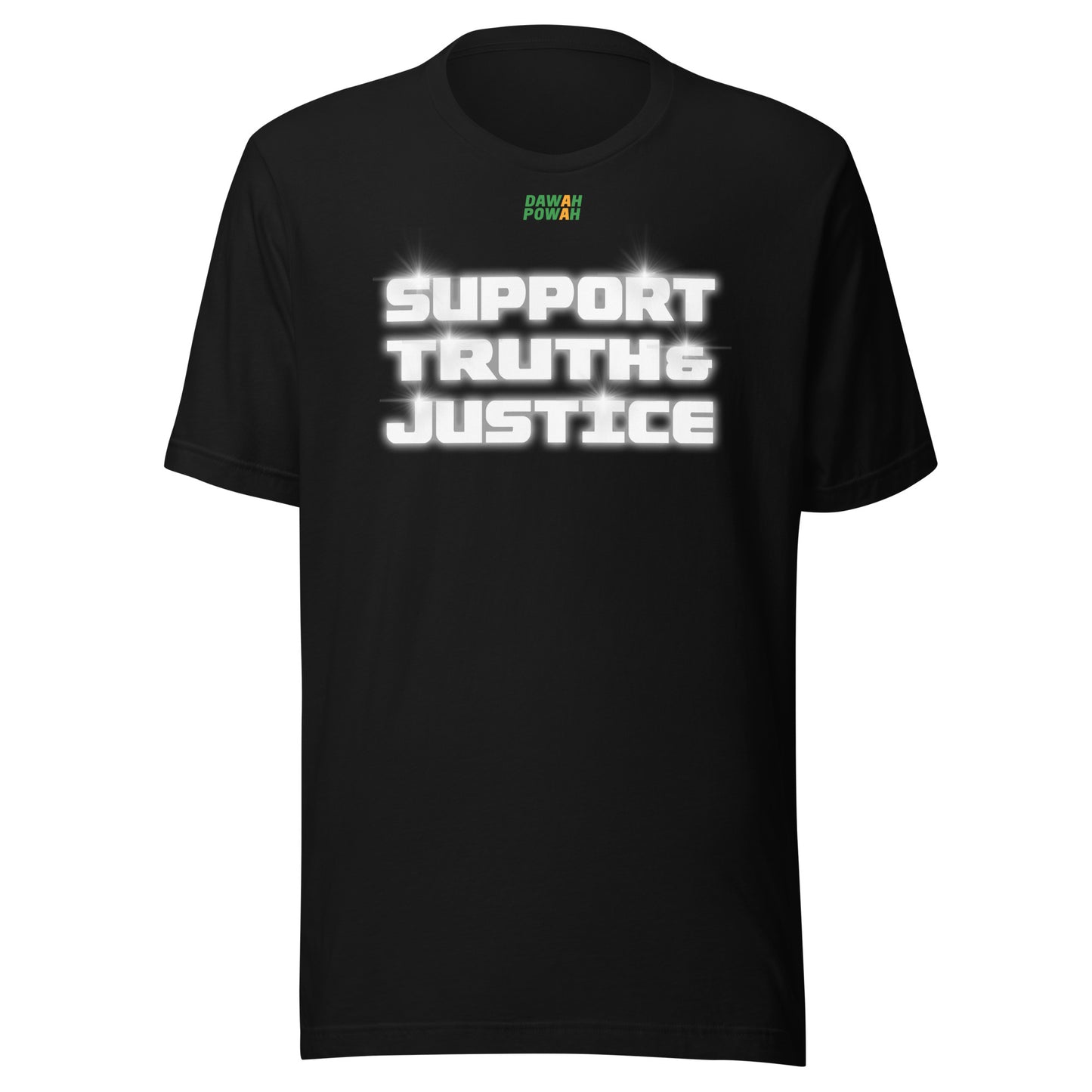 SUPPORT TRUTH & JUSTICE - SHINE COLLECTION Unisex t-shirts