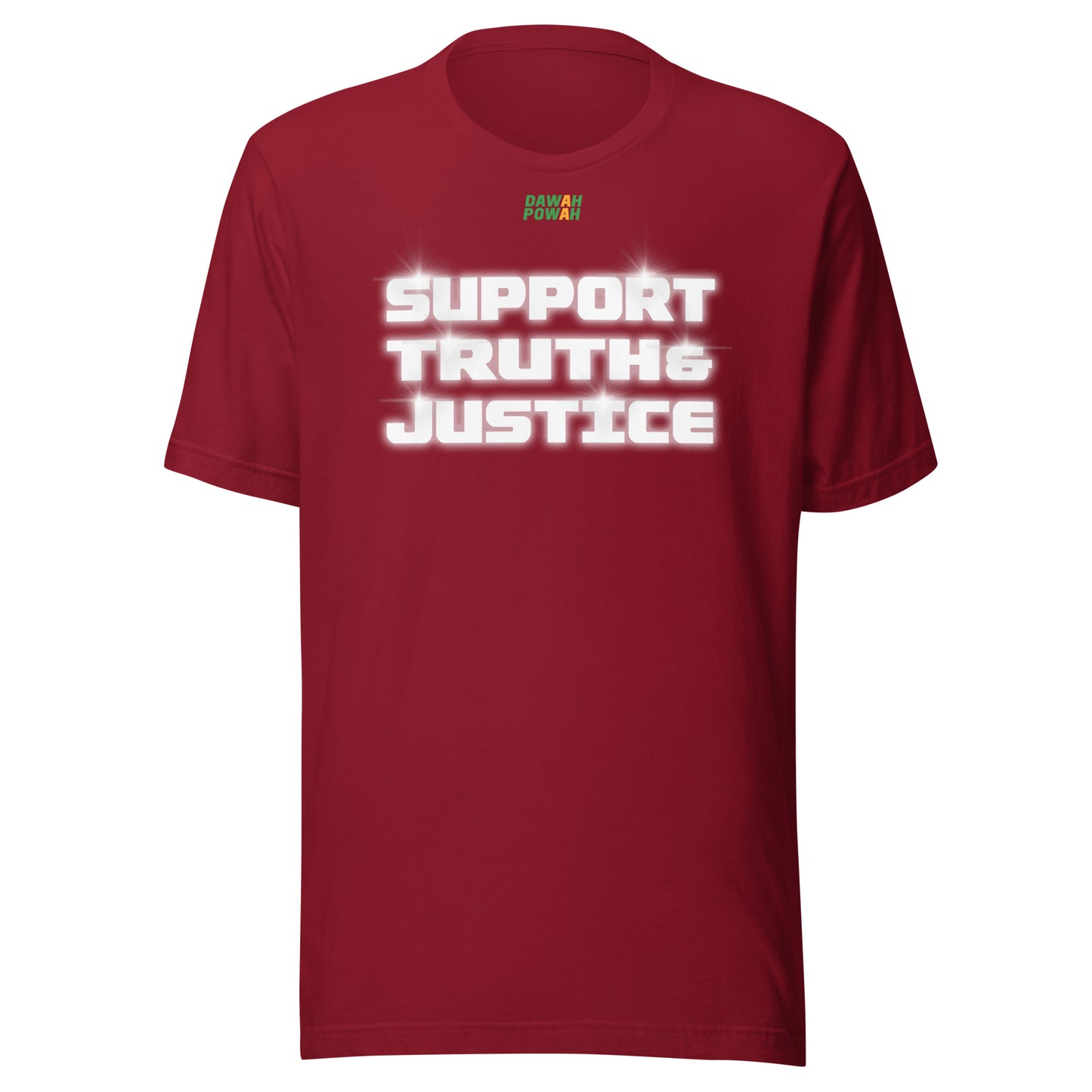 SUPPORT TRUTH & JUSTICE - SHINE COLLECTION Unisex t-shirts