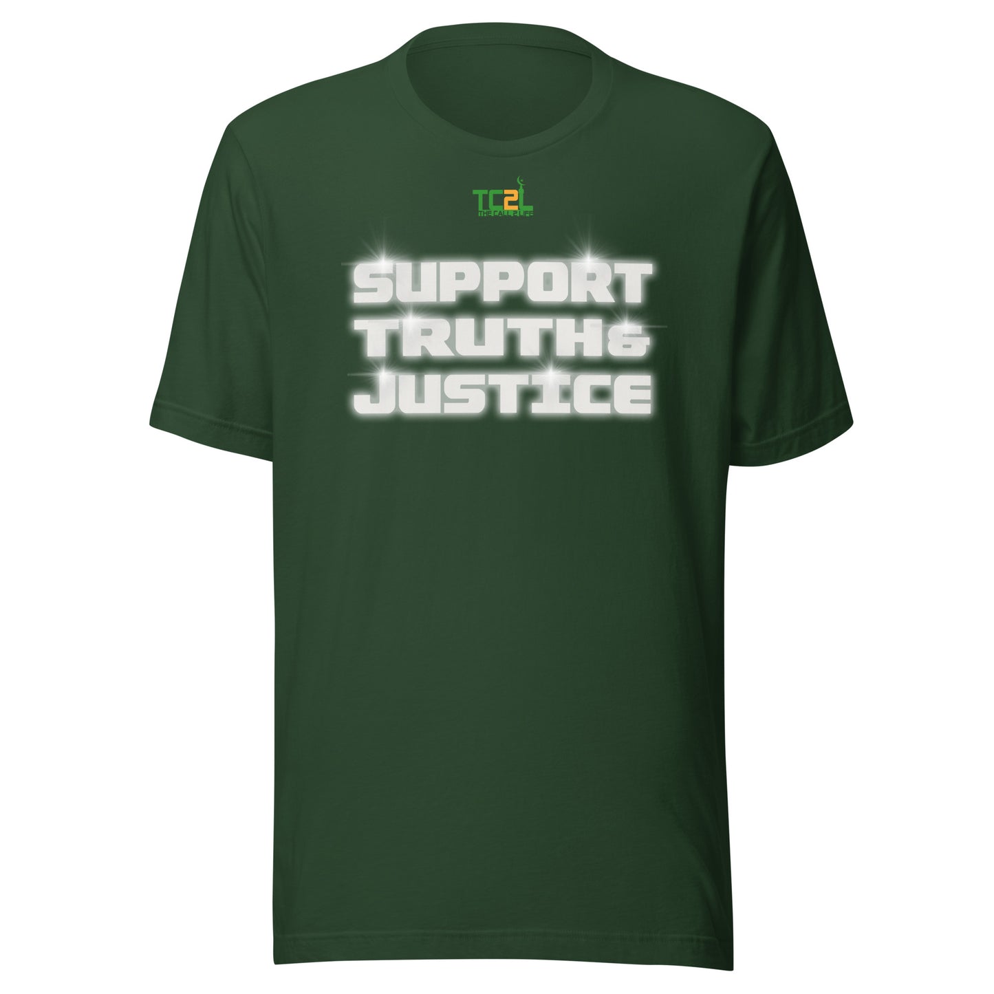 SUPPORT TRUTH & JUSTICE - SHINE COLLECTION Unisex t-shirts