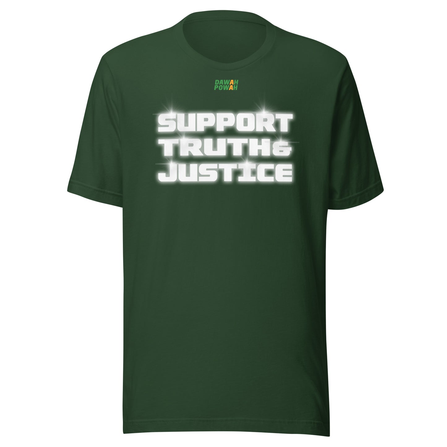 SUPPORT TRUTH & JUSTICE - SHINE COLLECTION Unisex t-shirts