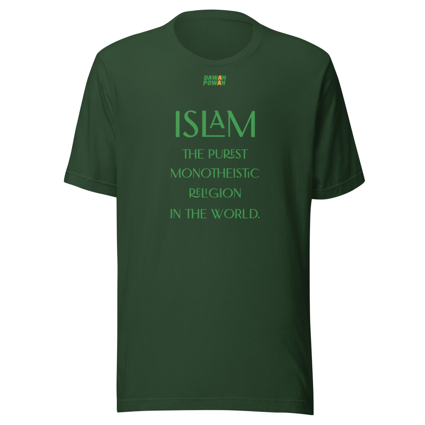 ISLAM, THE PUREST MONOTHEISTIC RELIGION - Unisex t-shirt