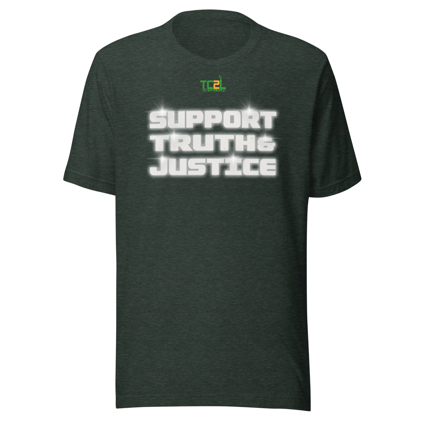 SUPPORT TRUTH & JUSTICE - SHINE COLLECTION Unisex t-shirts