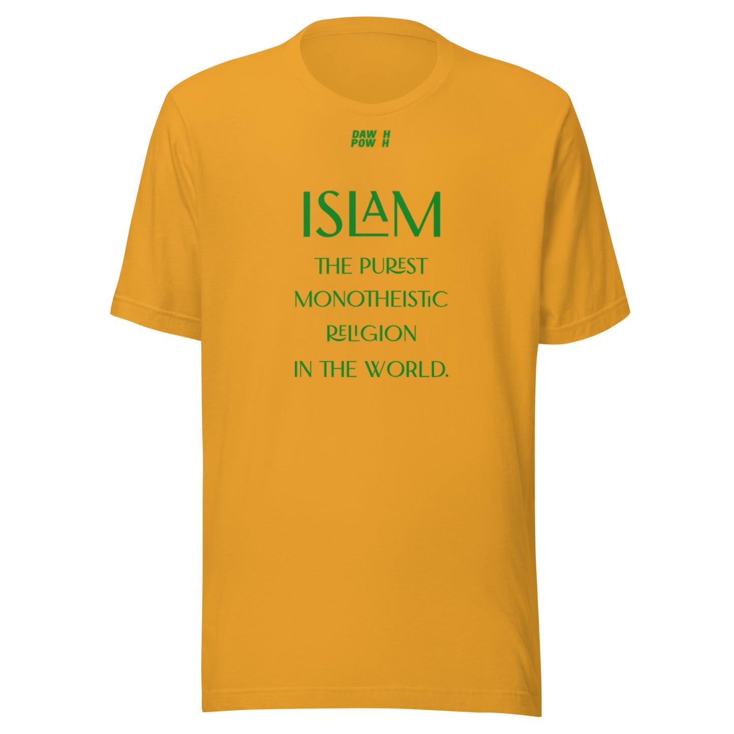 ISLAM, THE PUREST MONOTHEISTIC RELIGION - Unisex t-shirt