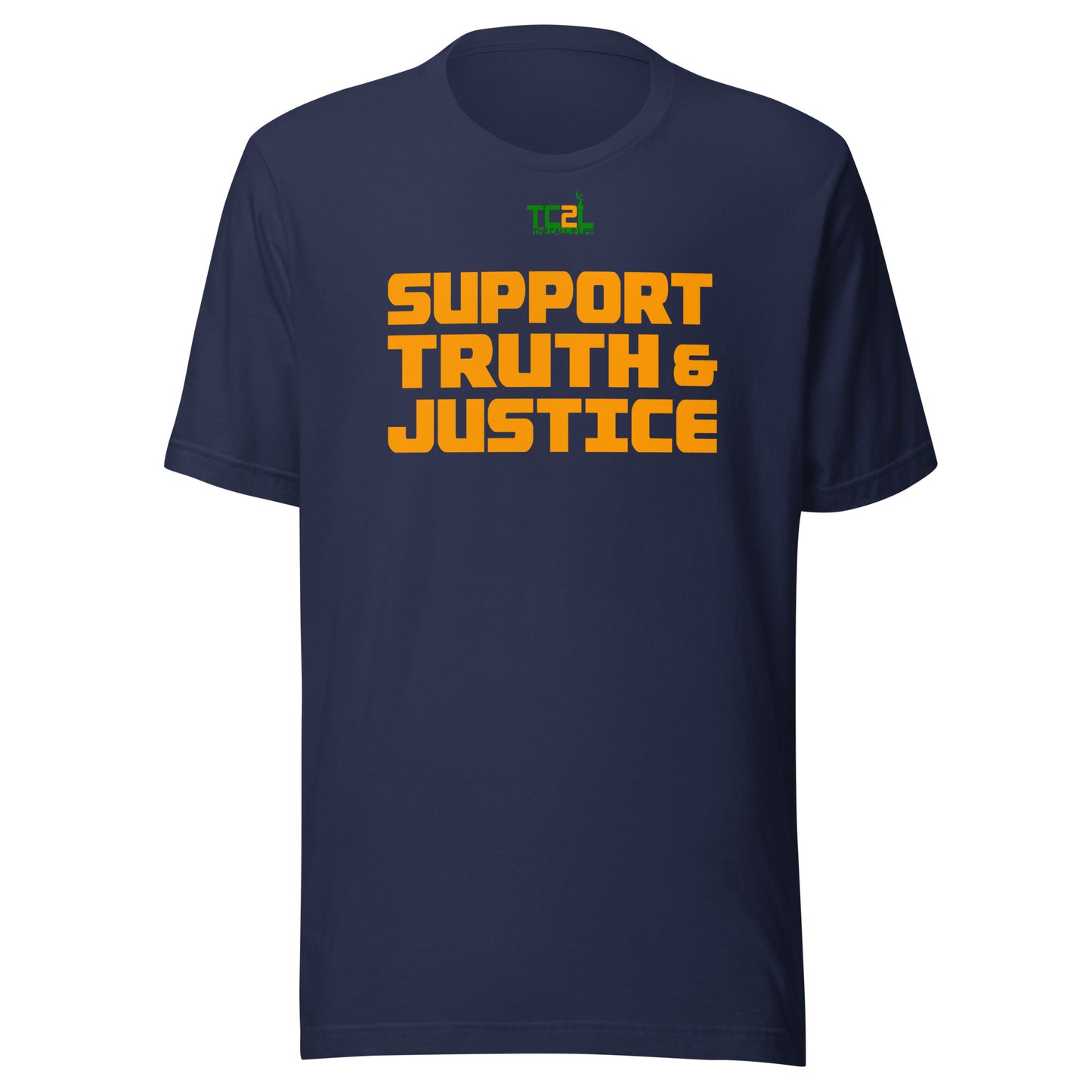 SUPPORT TRUTH & JUSTICE - ORANGE COLLECTION Unisex t-shirts