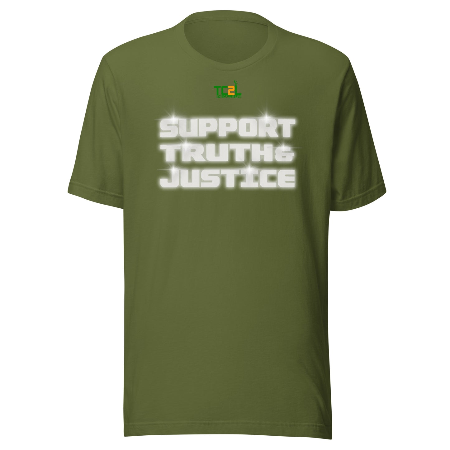 SUPPORT TRUTH & JUSTICE - SHINE COLLECTION Unisex t-shirts