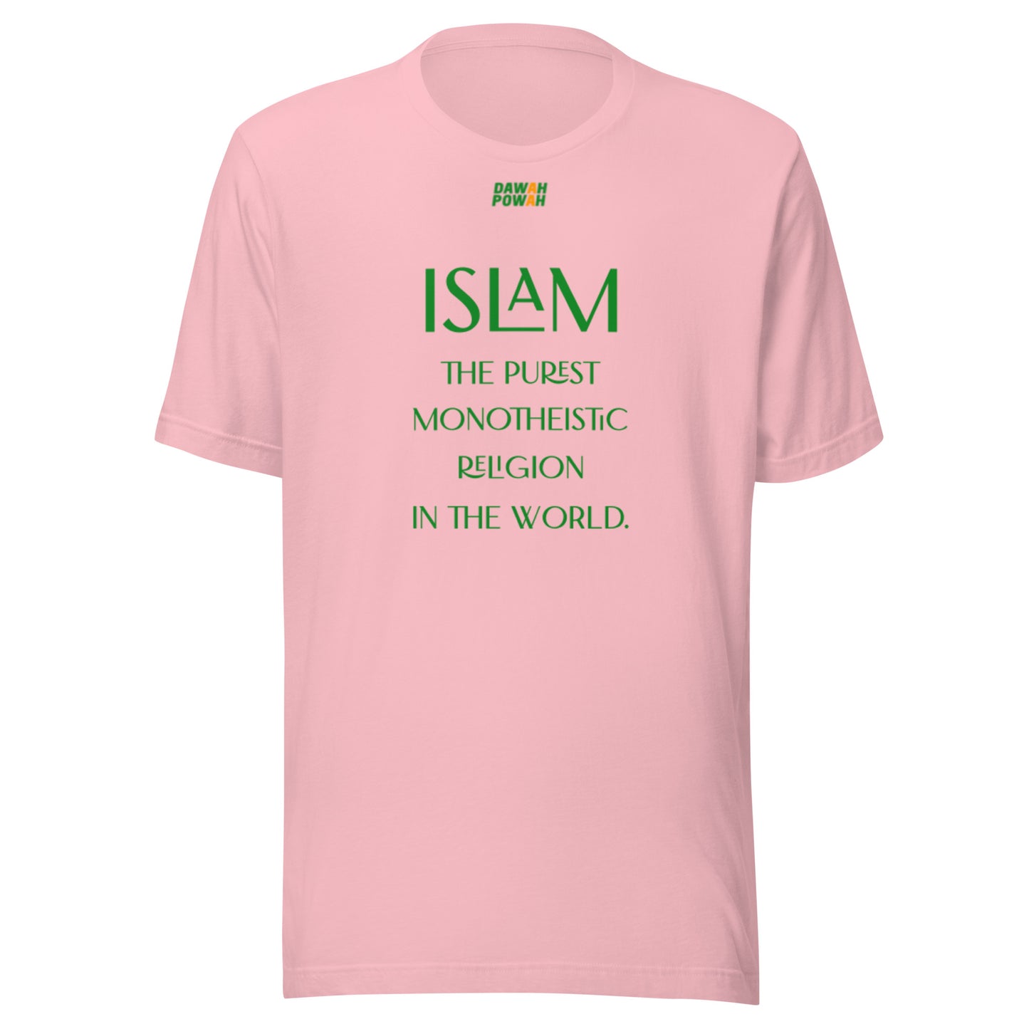 ISLAM, THE PUREST MONOTHEISTIC RELIGION - Unisex t-shirt
