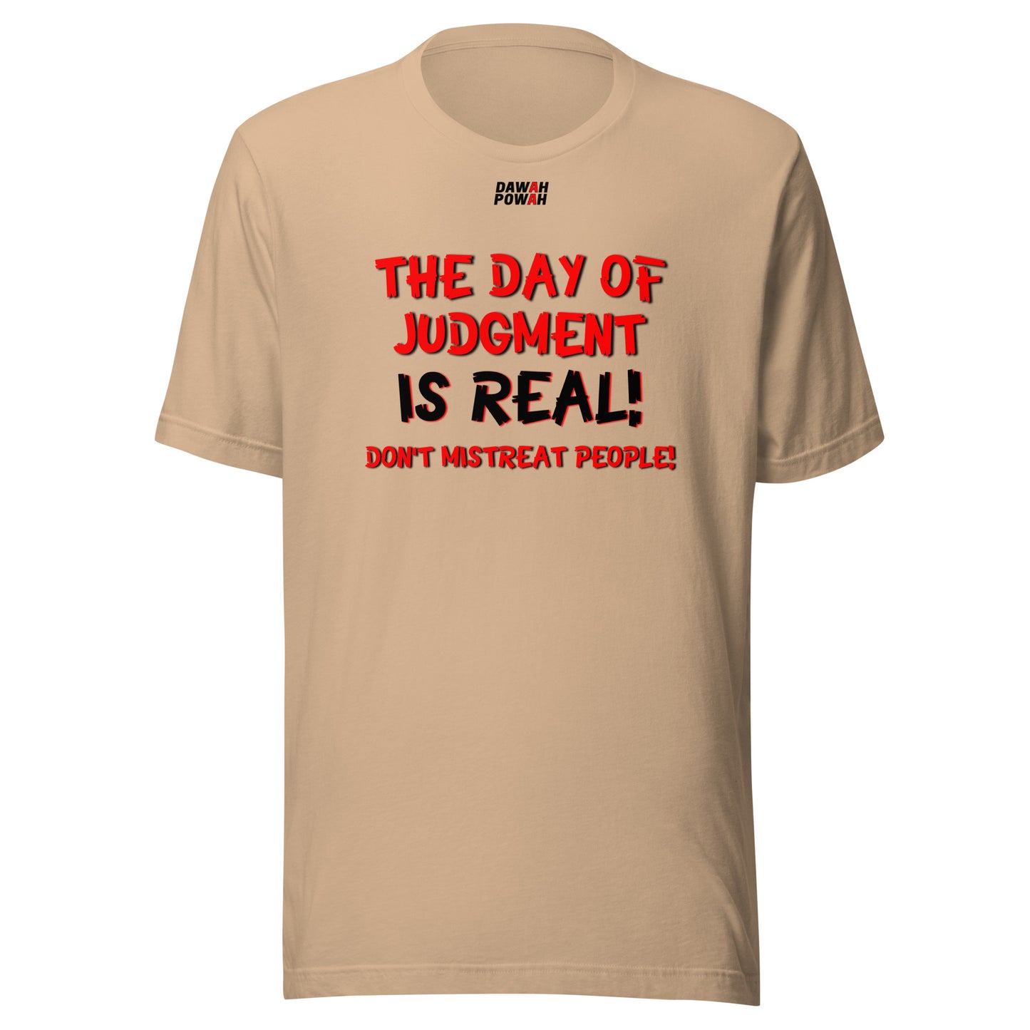 THE DAY OF JUDGMENT - BLACK & RED COLLECTION Unisex t-shirts
