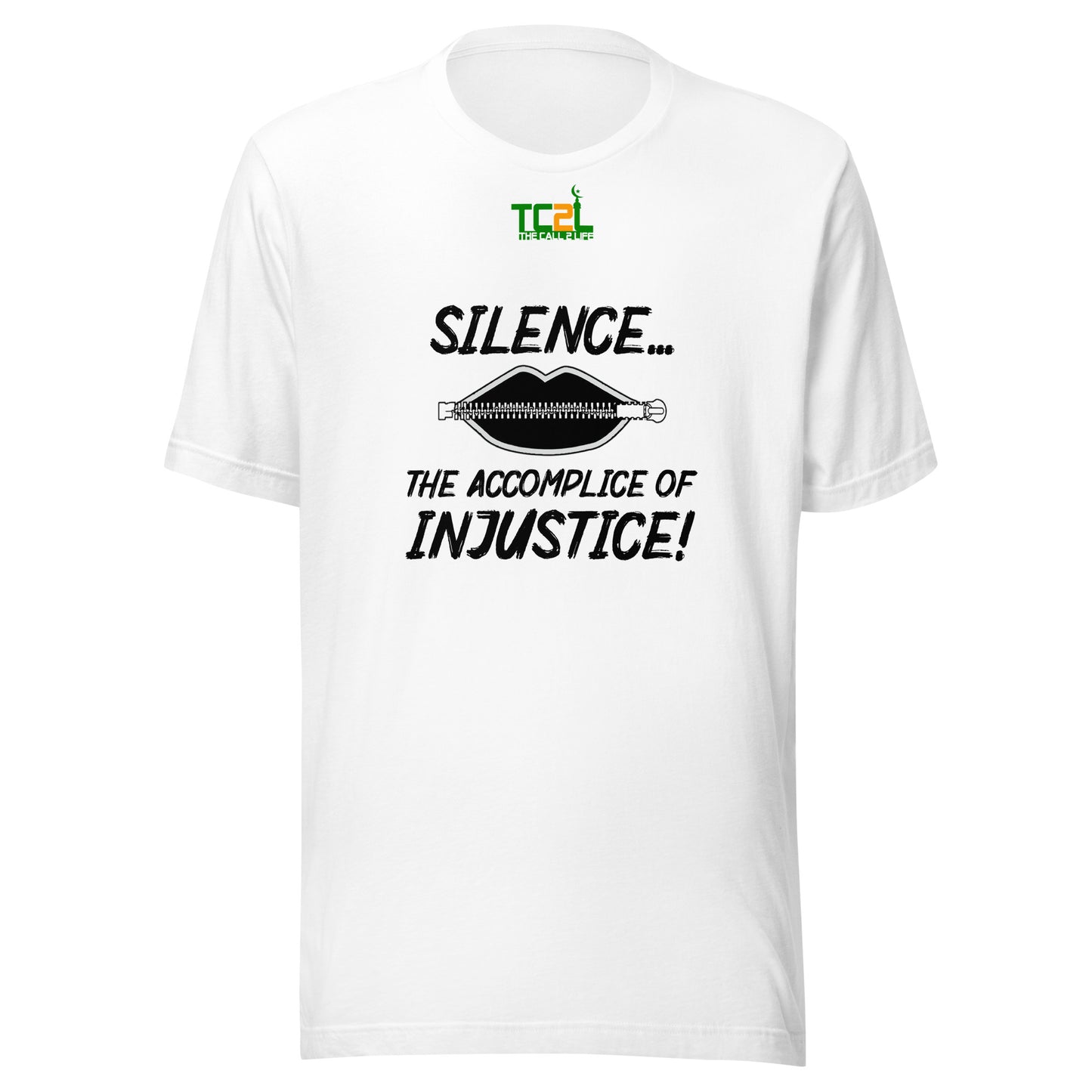 SILENCE... Unisex t-shirt