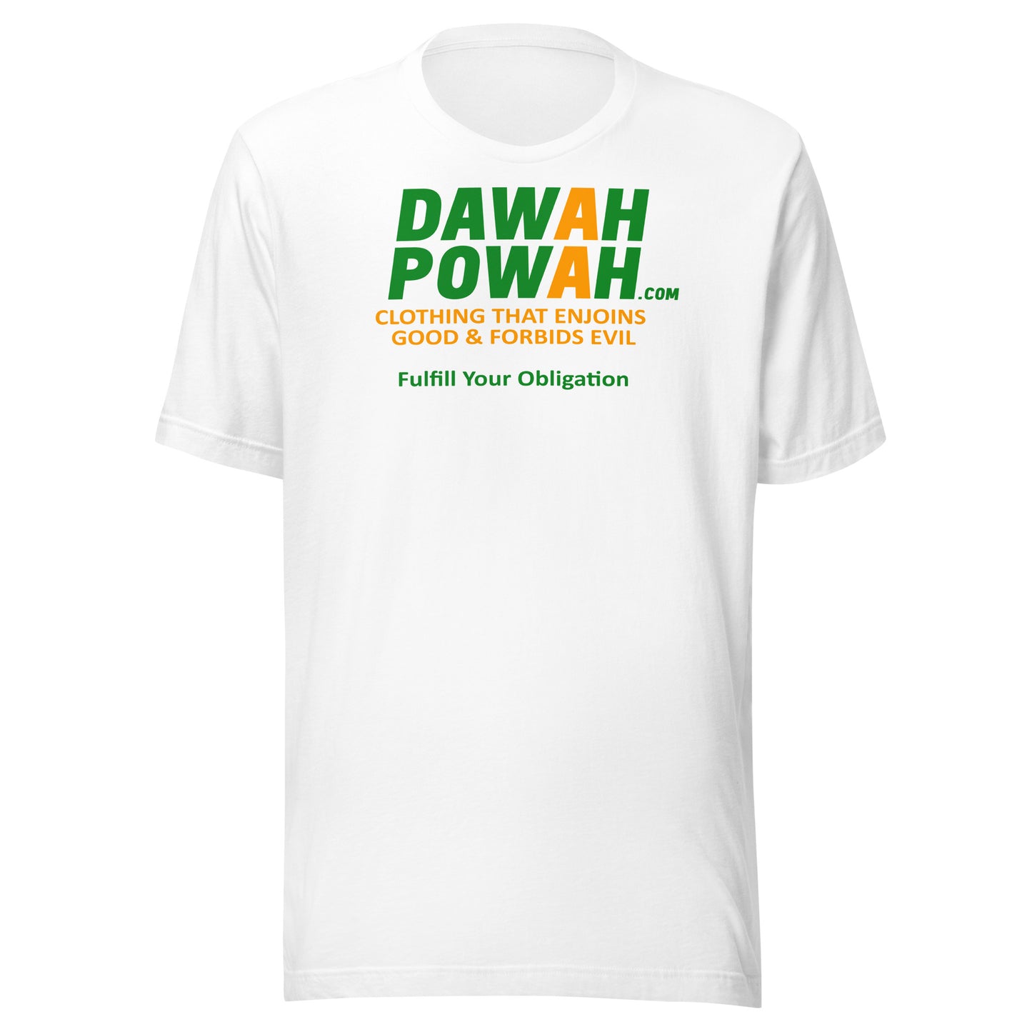 DAWAH POWAH DECAL & TAG COLLECTION Unisex t-shirts