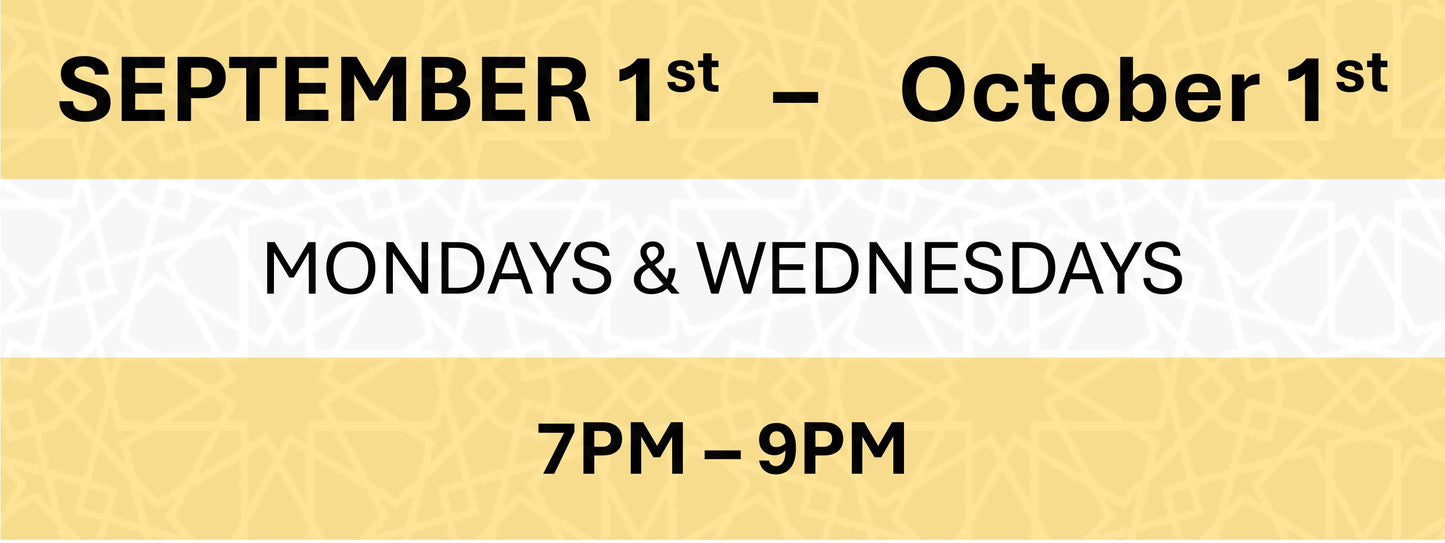 THE ART OF CALLING - September 1st - October 1st