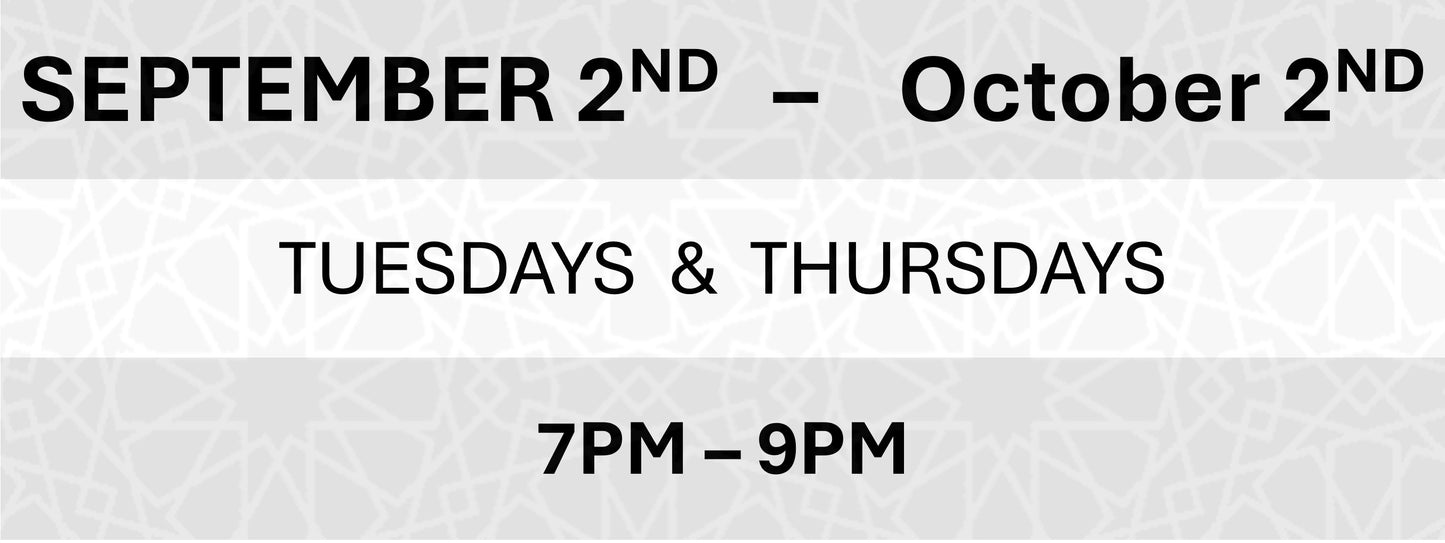 THE ART OF WARNING - September 2nd - October 2nd