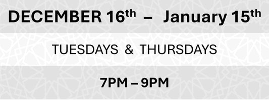 THE ART OF WARNING - DECEMBER 16th - January 15th