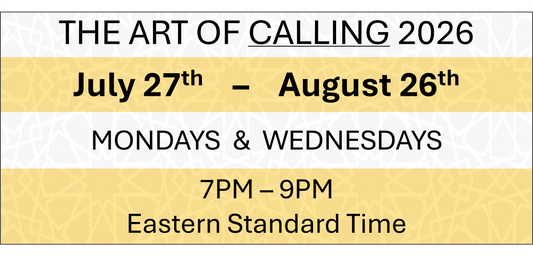 THE ART OF CALLING - July 27th - August 26th 2026