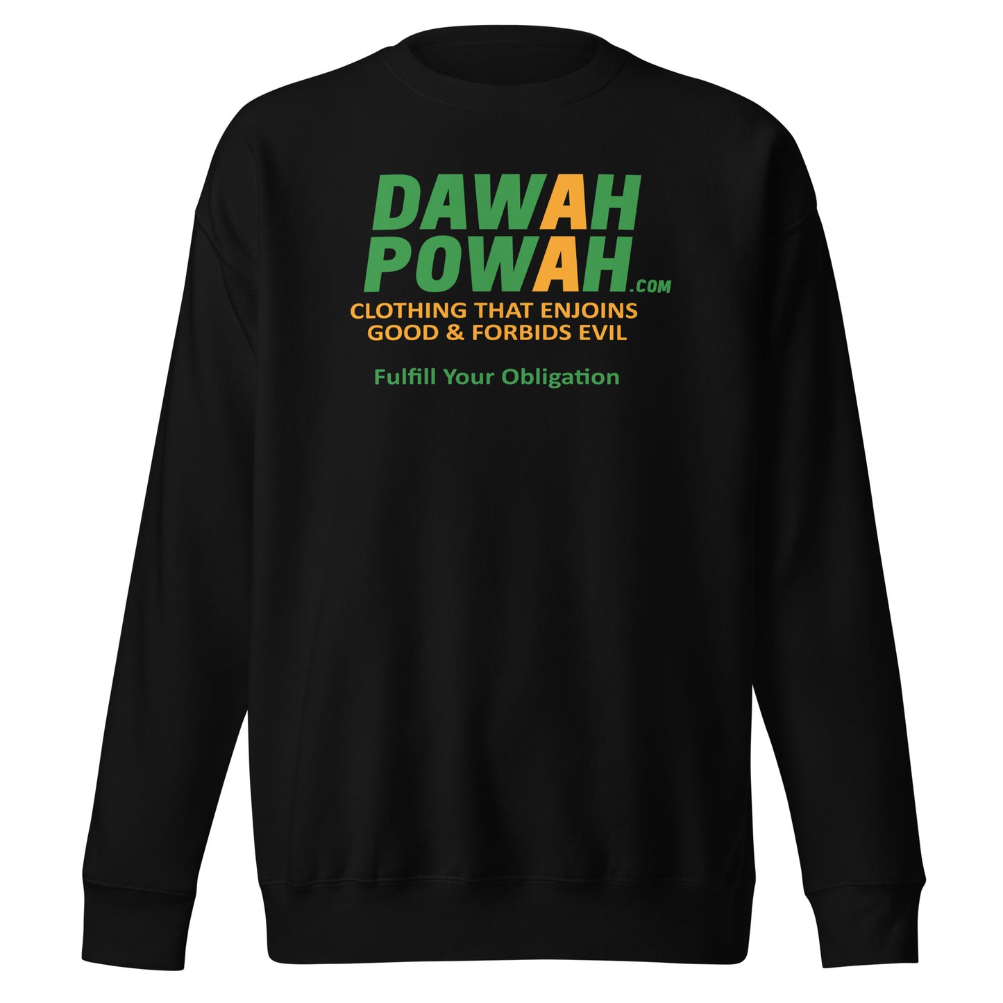 DAWAH POWAH DECAL & TAG COLLECTION Unisex Premium Sweatshirts