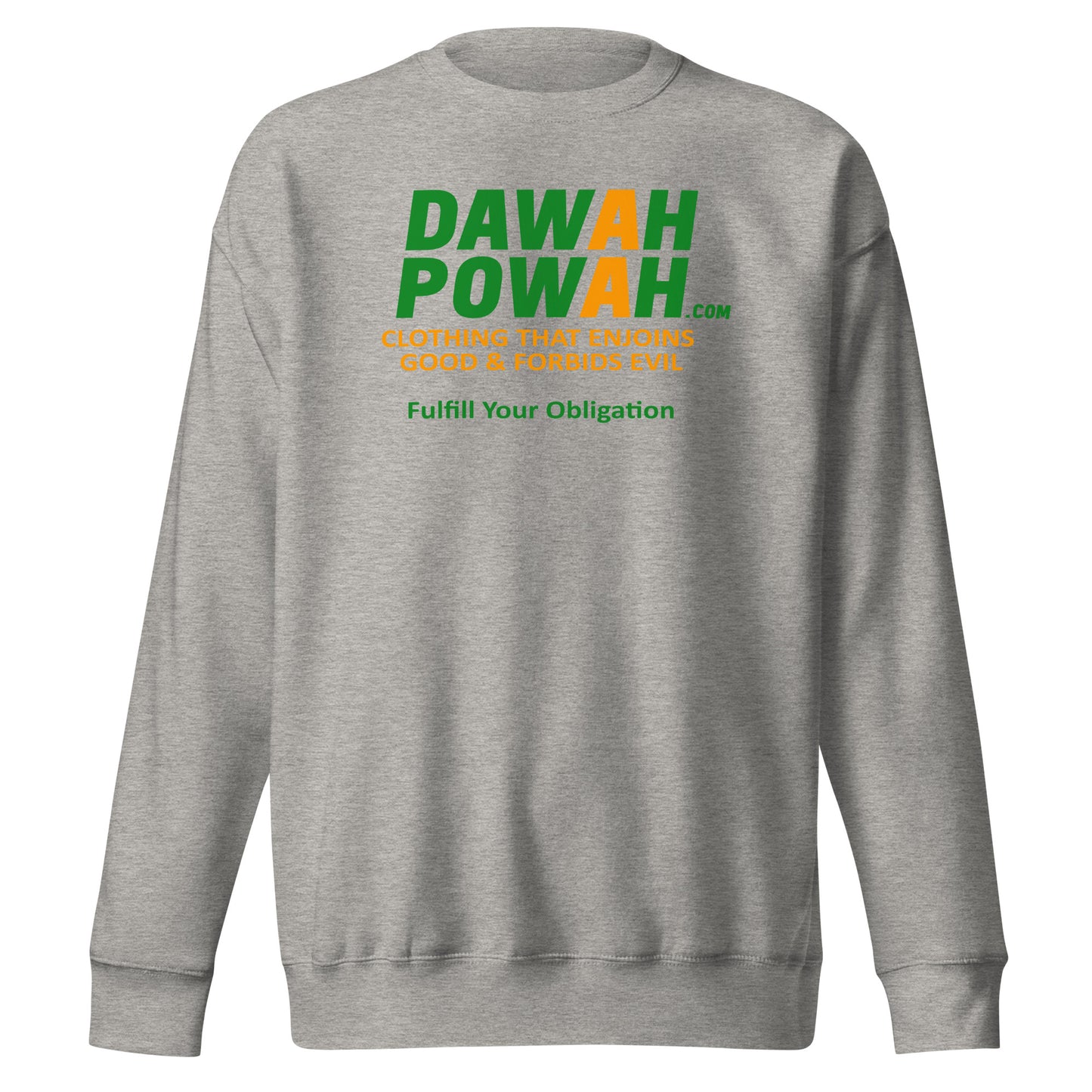 DAWAH POWAH DECAL & TAG COLLECTION Unisex Premium Sweatshirts