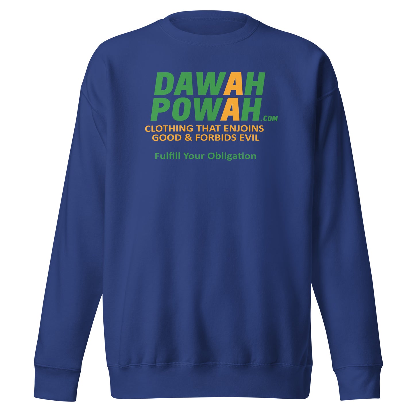 DAWAH POWAH DECAL & TAG COLLECTION Unisex Premium Sweatshirts