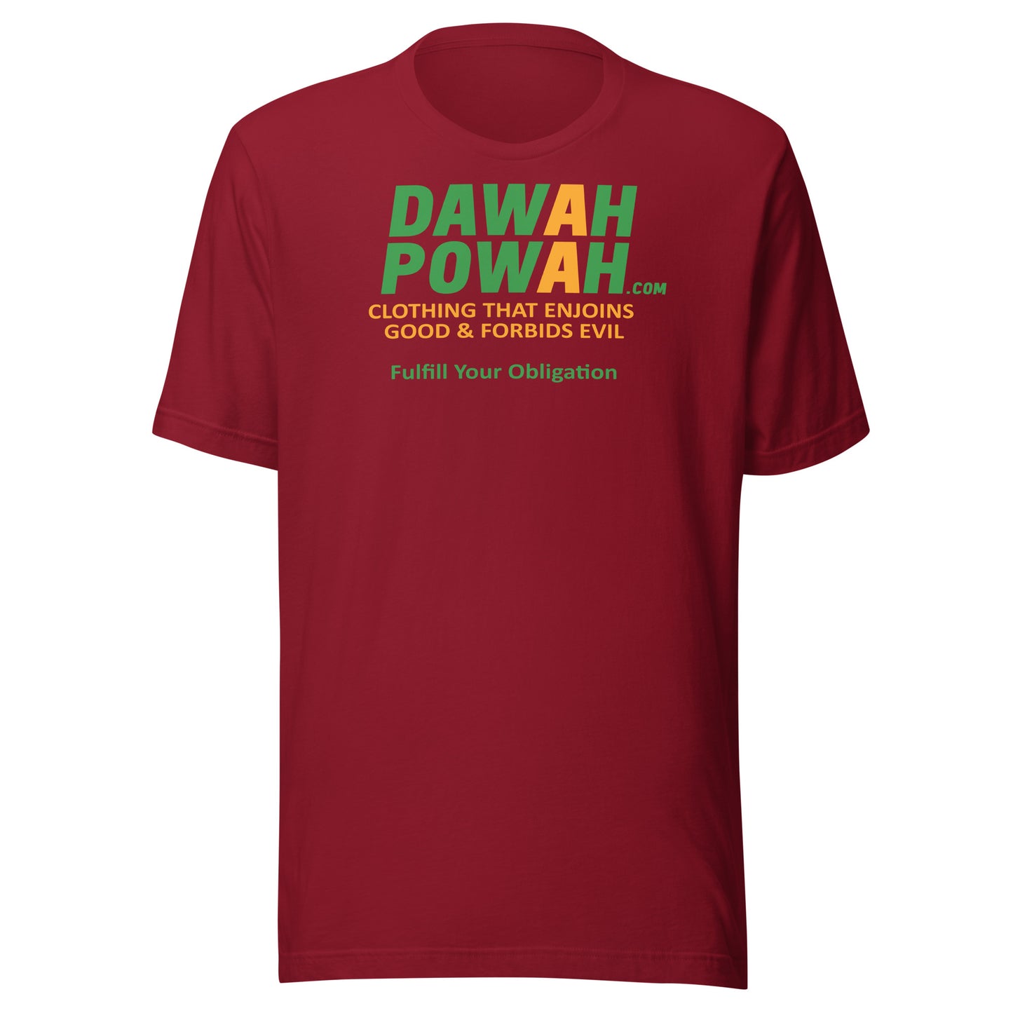 DAWAH POWAH DECAL & TAG COLLECTION Unisex t-shirts