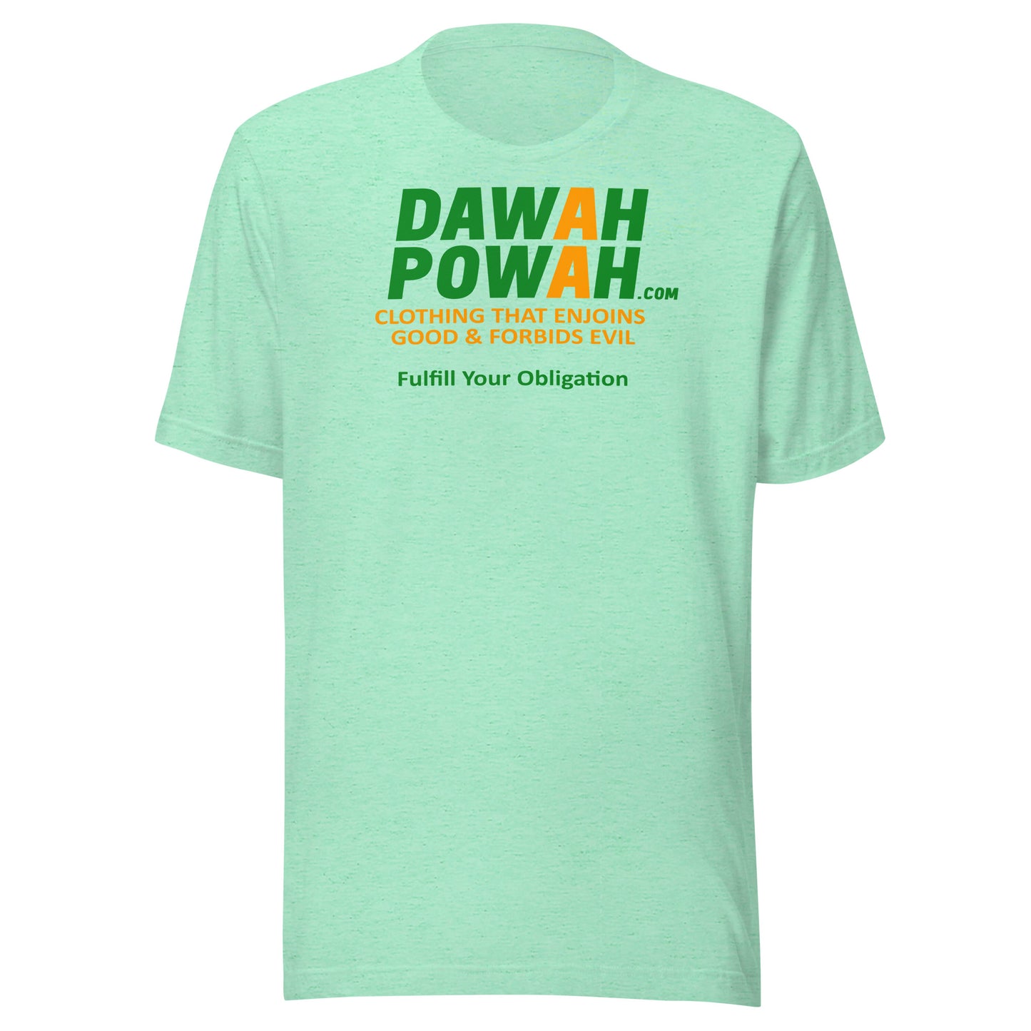 DAWAH POWAH DECAL & TAG COLLECTION Unisex t-shirts